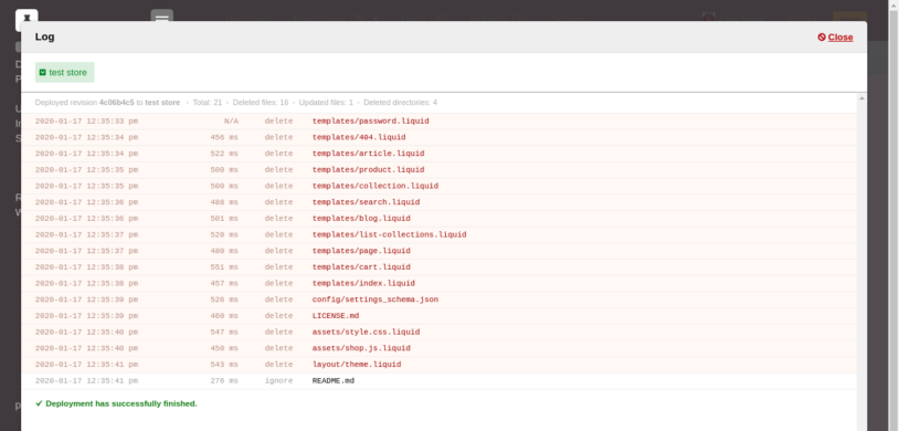 DeployBot log file