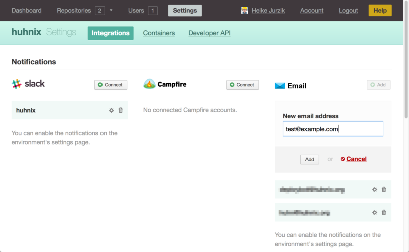 Specify your server’s hostname, path, and login/password