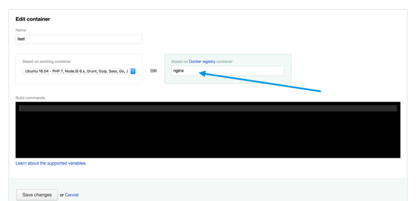 Add base container to DeployBot